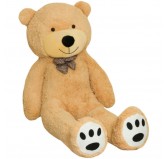 Ours en Peluche Teddy Ben Peluche Géantes XXL 120 cm Beige