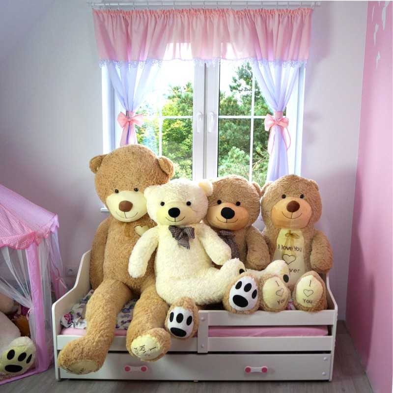 Peluche geante ours beige sam 105 cm doudou garçon enfant fille garçon