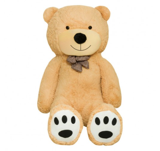 Ours en Peluche Teddy Ben Peluche Géantes XXL 240 cm Beige