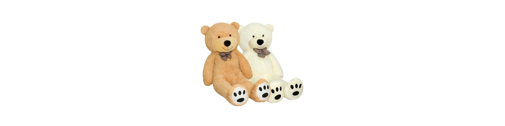 Ours en Peluche XXL Ben | Ours TEDBI en Couleurs Beige & Crème